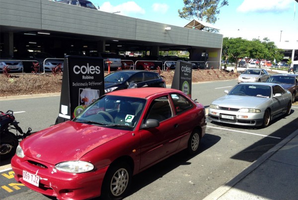 Coles use Scooter Advertising Gold Coast