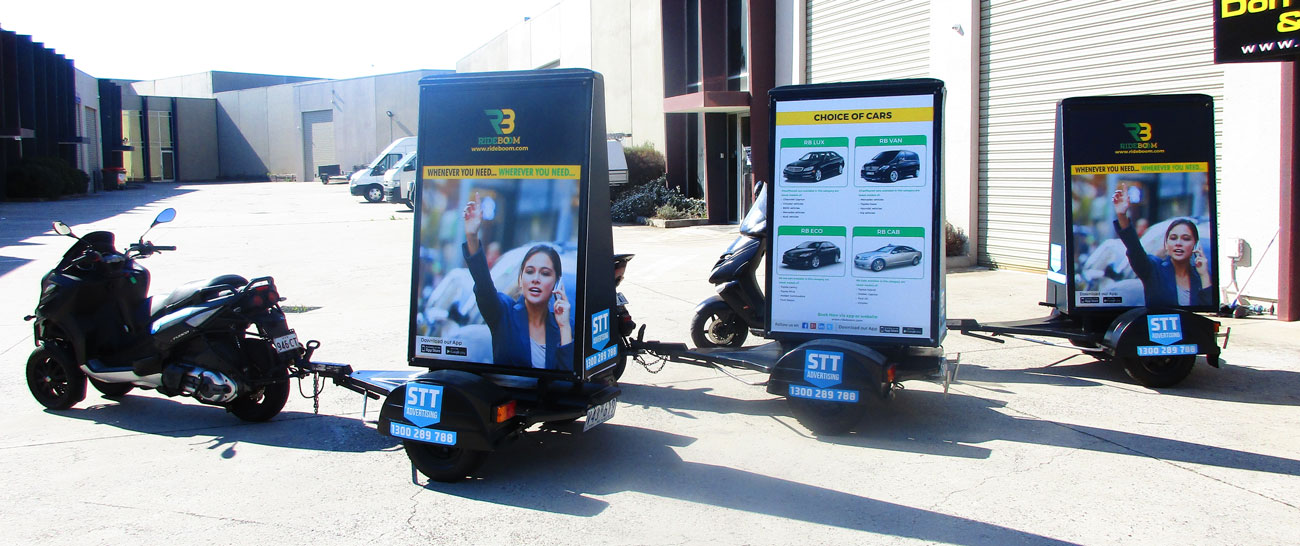 Scooter Billboards Gold Coast Real Image